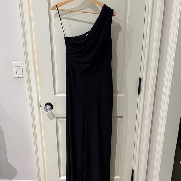 Abercrombie & Fitch Black One-Shoulder Dress - Picture 1 of 4
